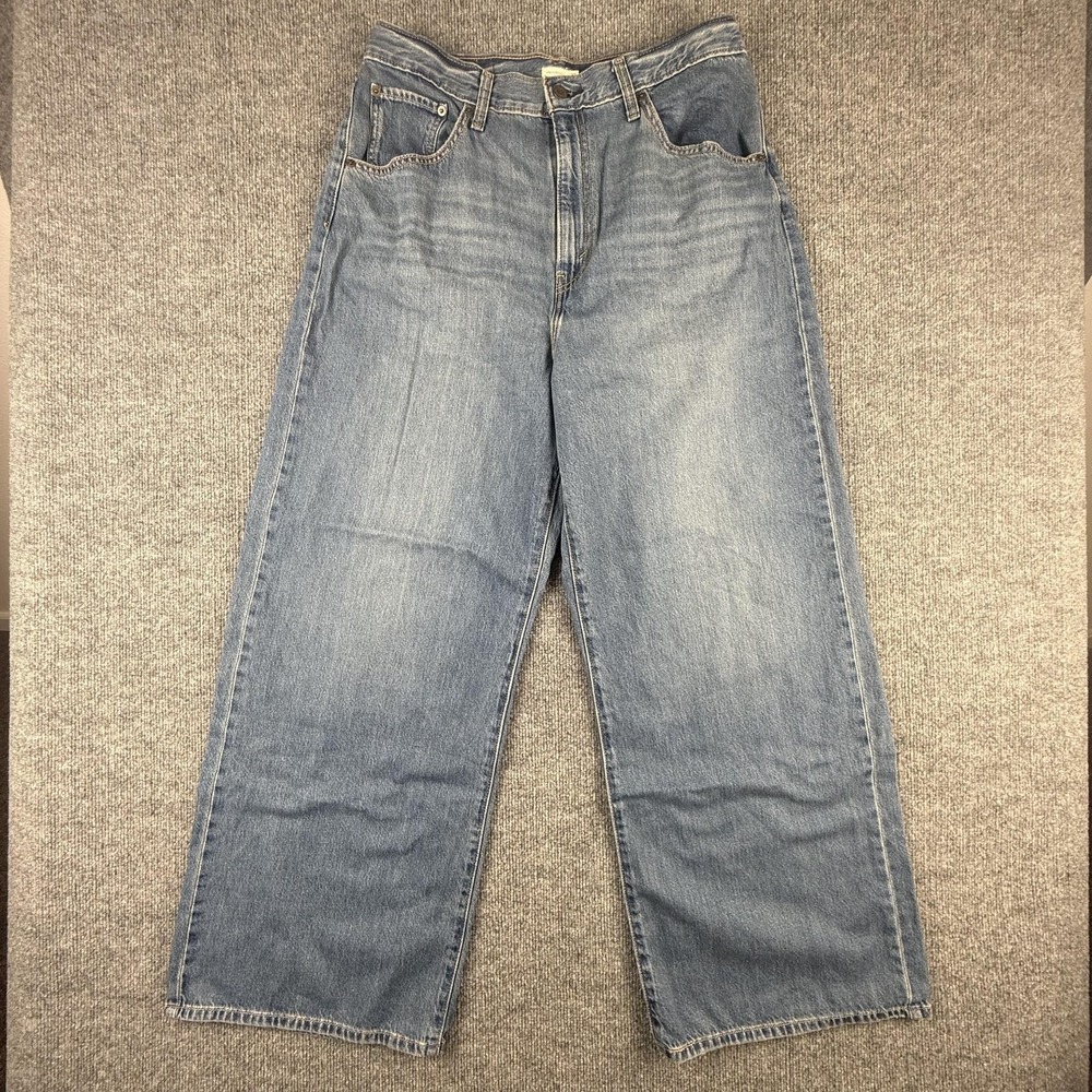 Levis Cinch Baggy Jeans Mens 33x31 Blue Relaxed Fit Wide Leg Medium Wash Denim